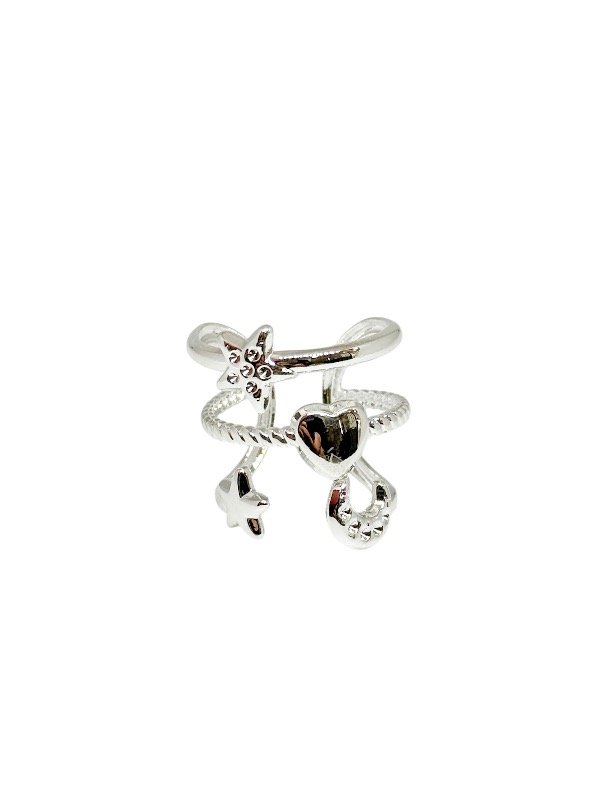 Producto - Anillo acero blanco inflado triple