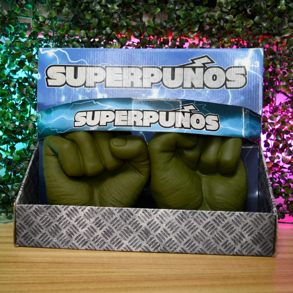 Producto - SUPER PUñO VERDE EN CAJA