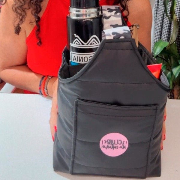 Producto - molde bolso matero Marce con 4 divisiones internas