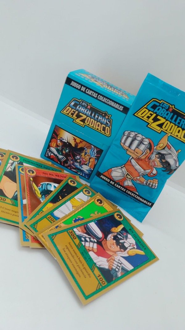 Producto - Mazo de cartas Caballeros del Zodíaco