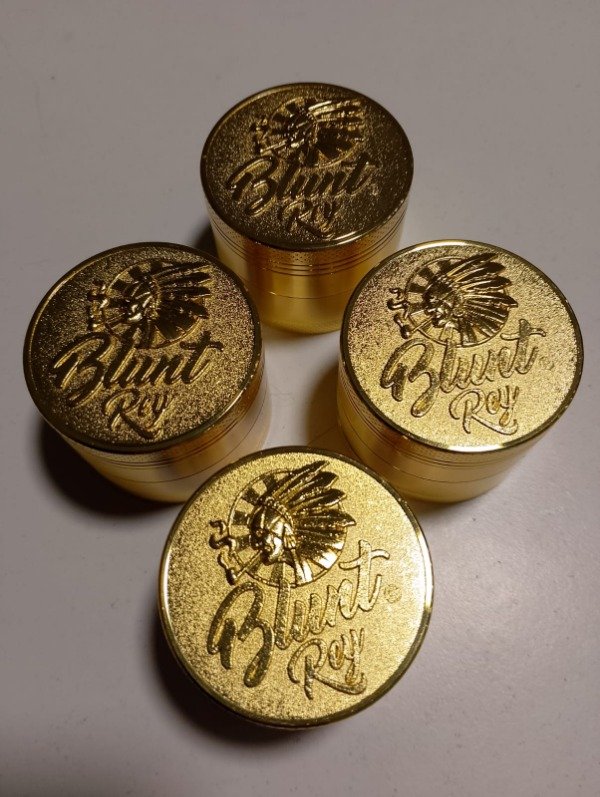 Producto - PICADOR METAL 4 PARTES DORADO - BLUNT REY - 0