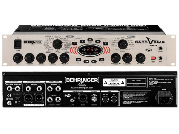 Producto - Preamplificador de Bajo BEHRINGER V-AMP BASS PRO