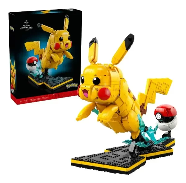 Producto - Diorama Micro Bricks Pikachu - Pokemon - 2050pcs