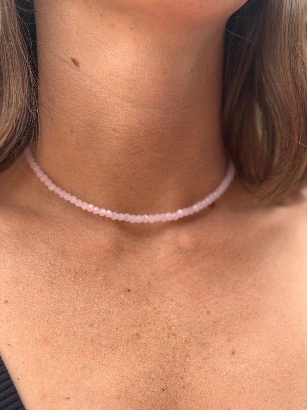 Producto - Choker rosa bebé