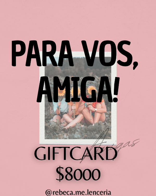 Producto - GIFTCARD AMIGAS 8