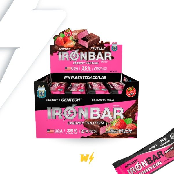 Producto - Barritas Proteicas IRONBAR