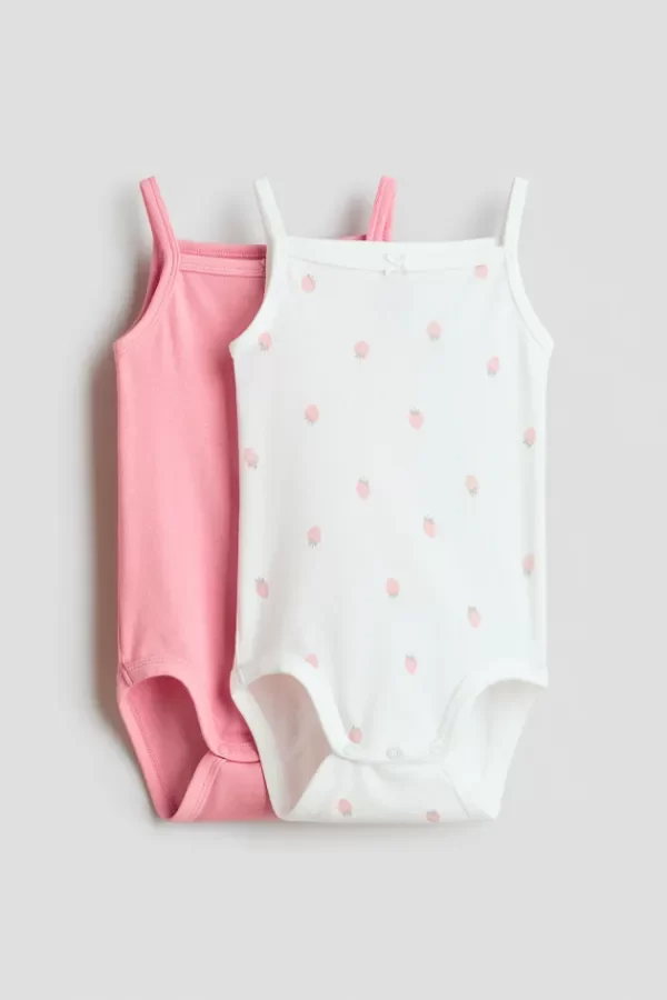 Producto - Pack de bodies 12/18meses HyM rosa - 0