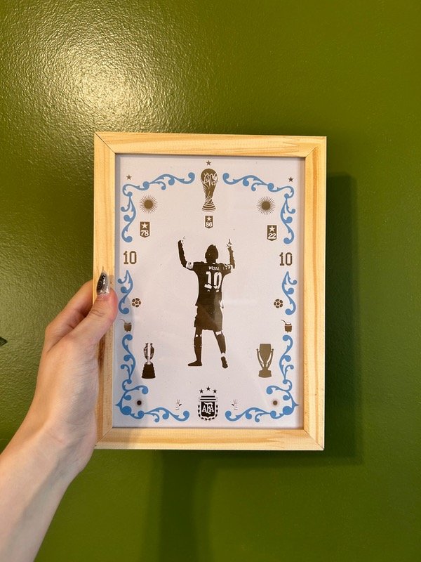 Producto - Messi Cuadro