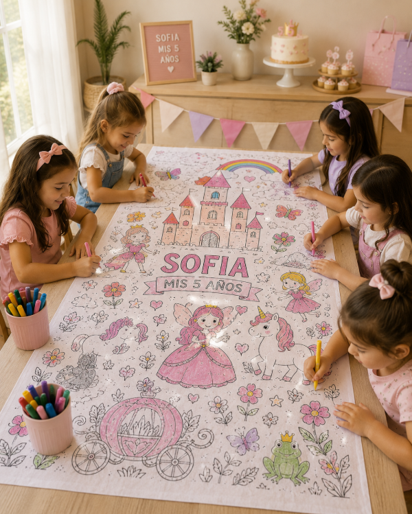 Producto - Mantel personalizado para colorear - 0