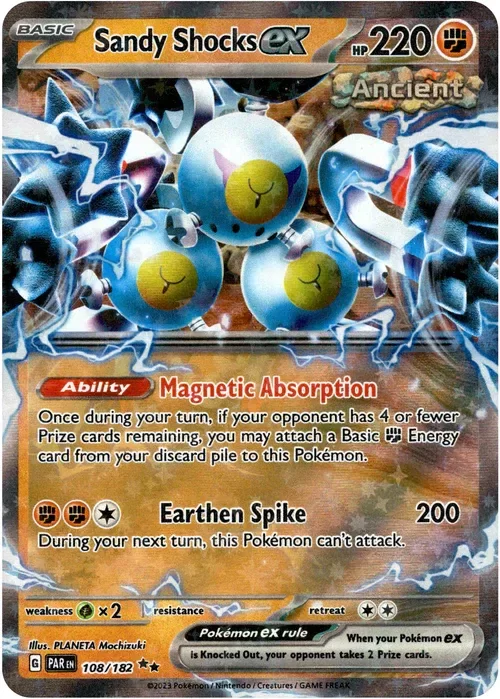 Producto - Sandy Shocks ex - 108/182 - Paradox Rift - Holo