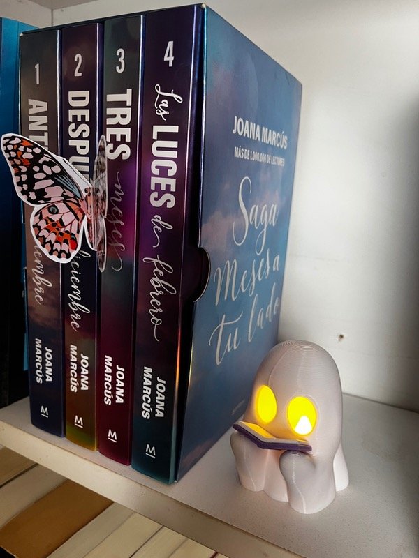 Producto - Fantasmita lector + vela