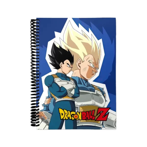 Producto - Cuaderno A5 Vegeta SSJ - Dragon Ball Z