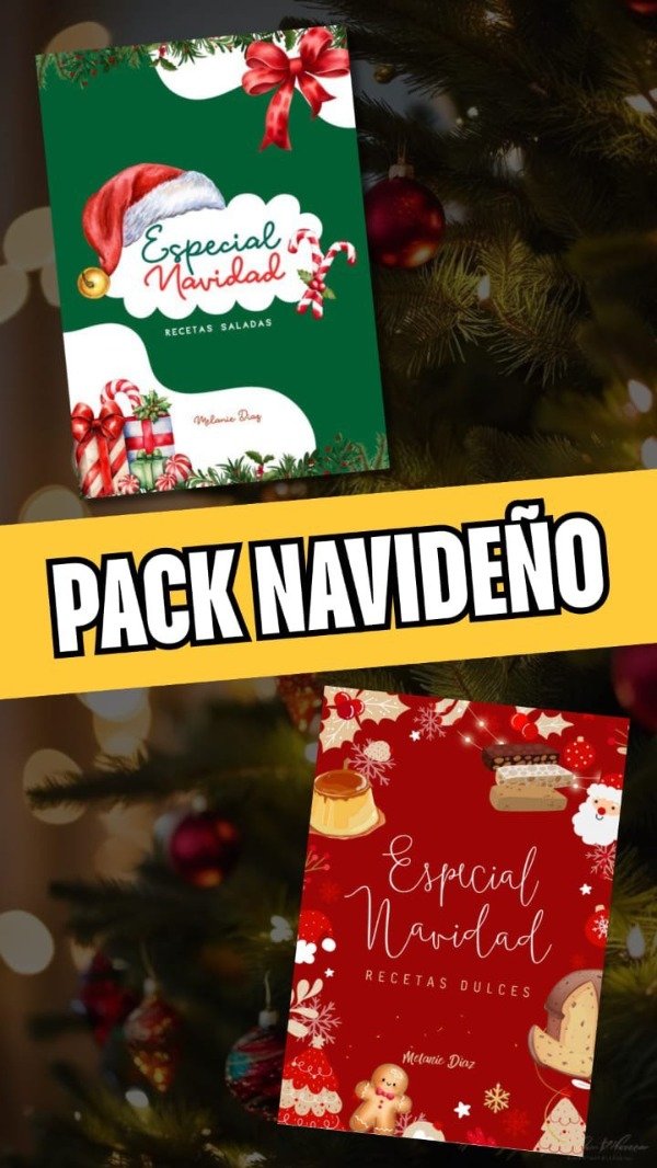 Producto - PACK NAVIDEÑO x2: ESPECIAL NAVIDAD - RECETAS DULCES Y SALADAS