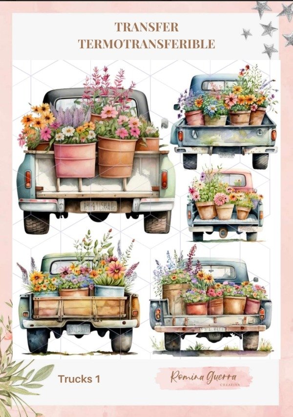Producto - Transfer termotransfeible - Trucks 1