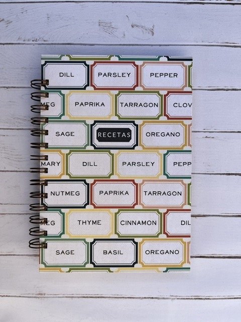 Producto - Cuaderno de Recetas