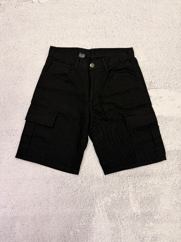 Producto - Bermuda Mom Cargo Negra