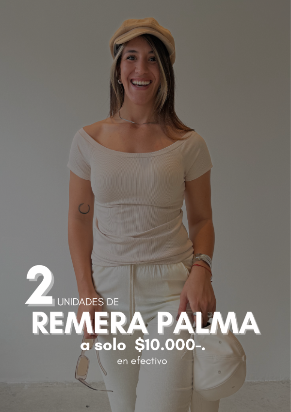 Producto - Remera PALMA - Promo