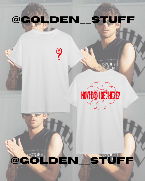 Producto - REMERA HOW DID I GET HERE 3 - LOUIS TOMLINSON