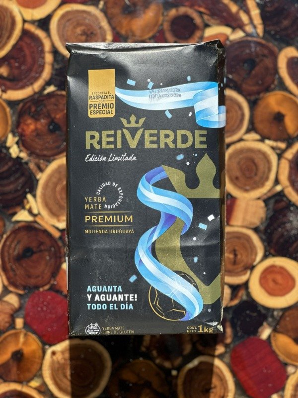 Producto - Yerba Rei Verde Premium 1 Kg