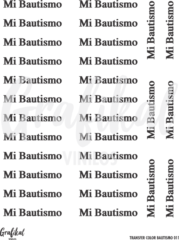 Producto - Transfer Color Bautismo 011