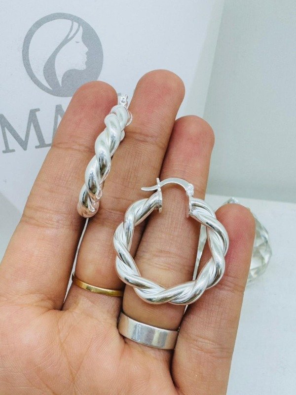 Producto - AROS ARGOLLA INFLADA RETORCIDA N2 LAMINADOS