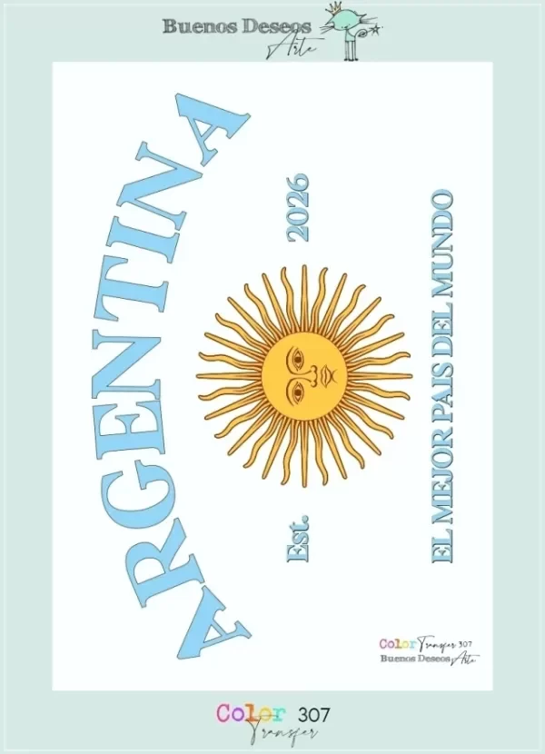 Producto - Lamina A4 Termotransferible Cod. CT307