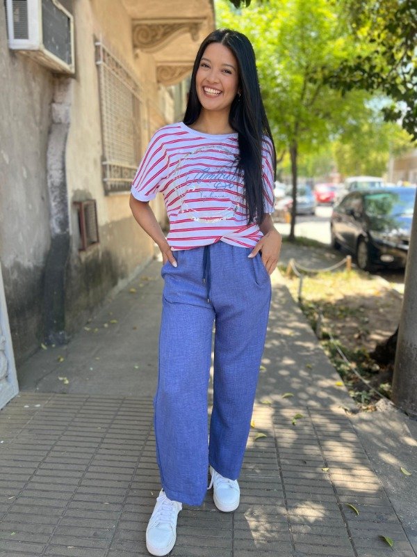 Producto - PALLAZO INDIGO TYHWA