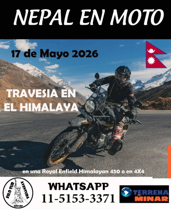 Producto - NEPAL EN MOTO MAYO 2026