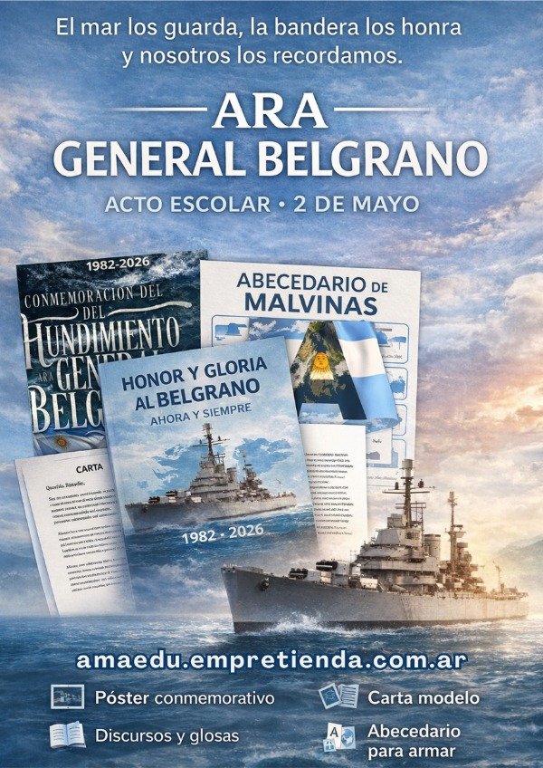 Producto - 2 de MAYO - Hundimiento ARA Gral. Belgrano