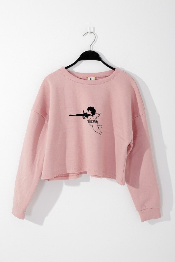 Producto - Buzo Croptop Angel - 0