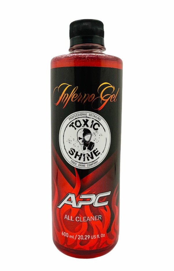 Producto - Toxic Shine Inferno Gel 600ml - Apc Premium - Limpiador multiuso