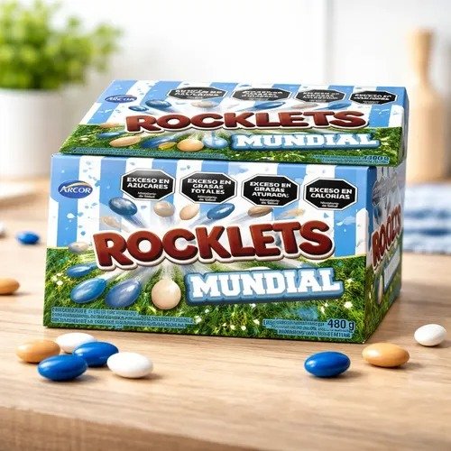 Producto - ROCKLETS MUNDIAL 12X24X20GR