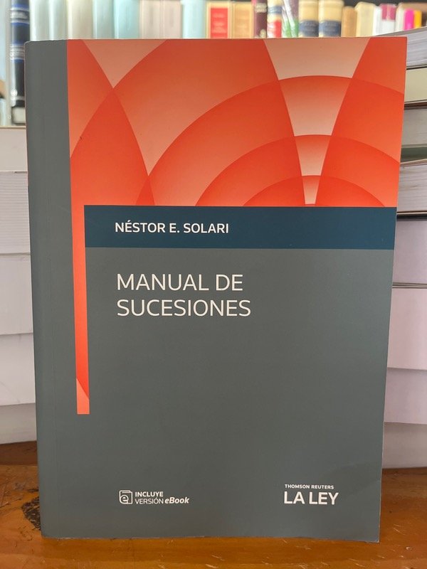 Producto - Manual de sucesiones. Solari