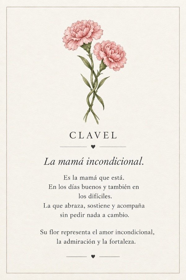 Producto - Mamá Enero - Clavel - 9