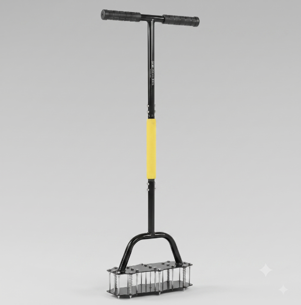 Producto - Aireador De Suelo Cesped y Jardin Con Retroceso Automatico De 19 Puas - 3