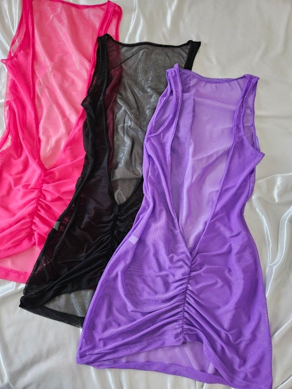 Producto - VESTIDO CON PUSH UP MICRO TULL