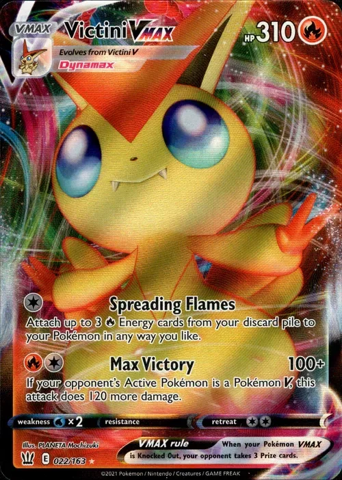 Producto - Victini VMAX - 022/163 - Battle Styles - Holo