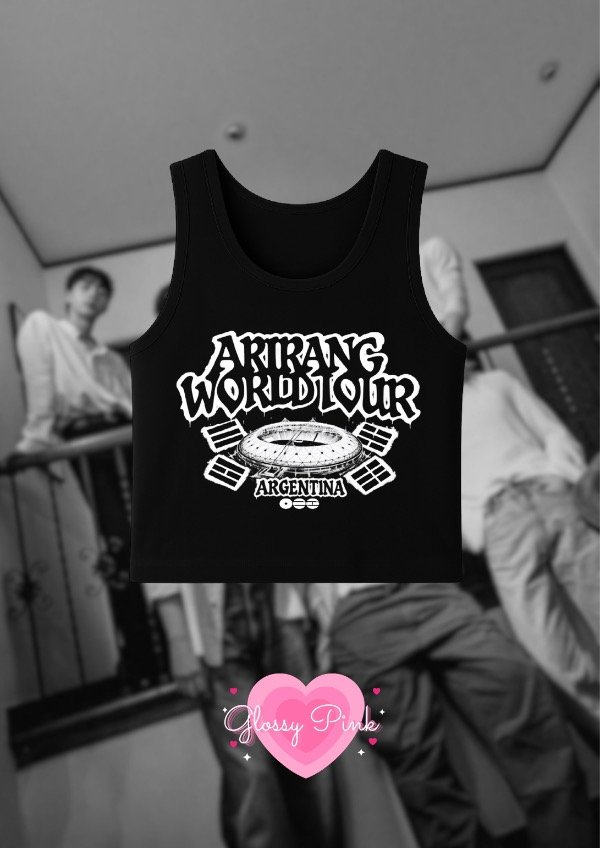 Producto - Tank Top Arirang World Tour Estadio Argentina - DTF
