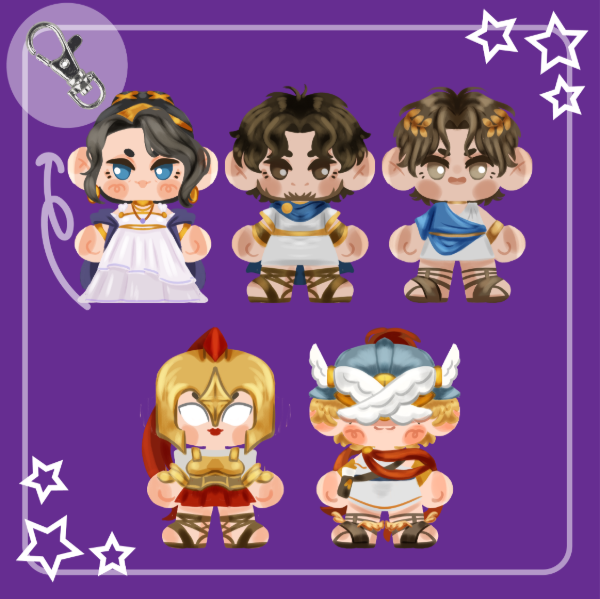 Producto - LLAVEROS MINI "  EPIC THE MUSICAL"