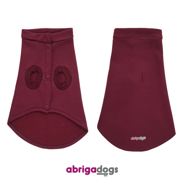 Producto - Abrigo para Perros y Gatos - Bordo