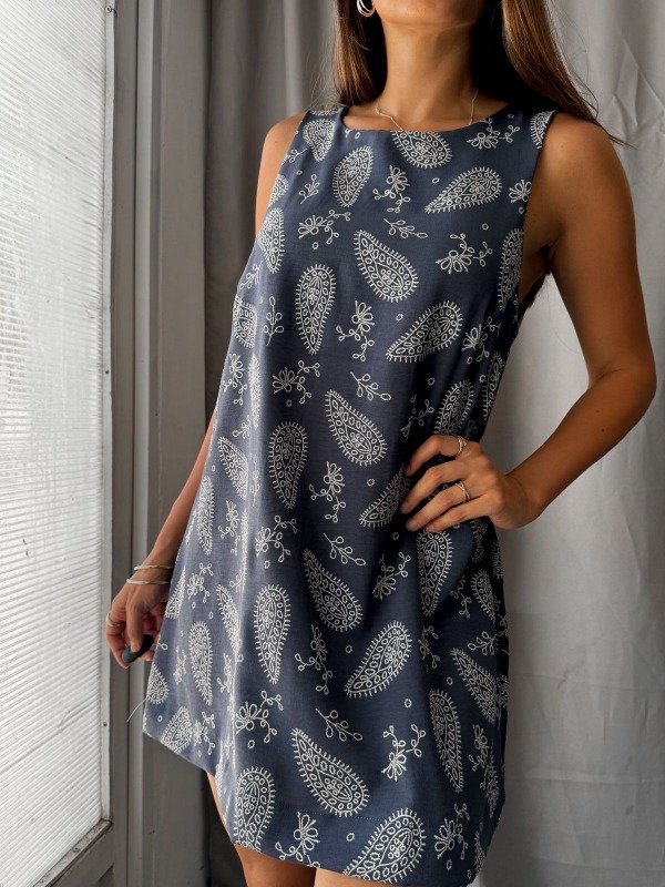 Producto - Vestido topacio - Azul