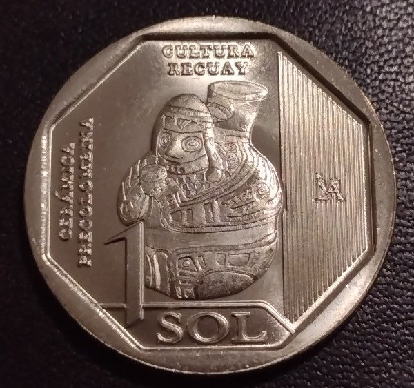Producto - Perú 1 sol serie "cerámica precolombina".  (5) Cultura Recuay 2026 - 0