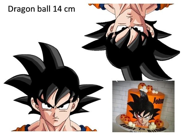 Producto - LAMINA DRAGON BALL  TORTA