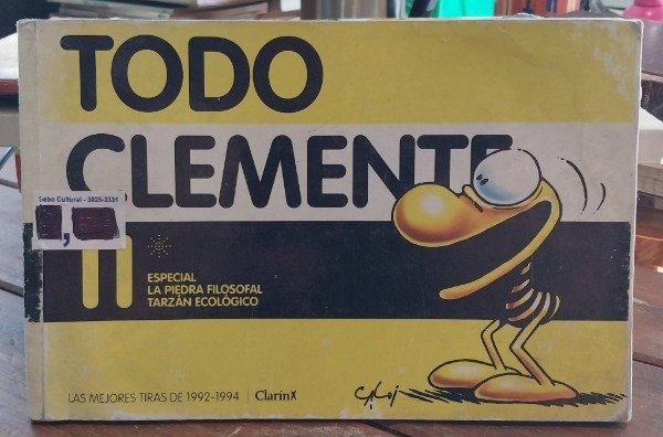 Producto - Todo Clemente 11 La piedra filosofal Tarzán ecológico
