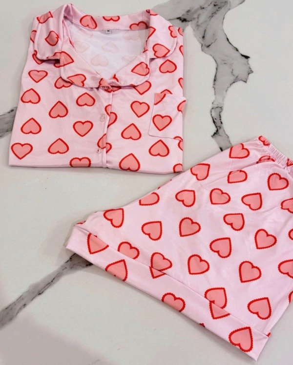 Producto - Pijama camiseros pink