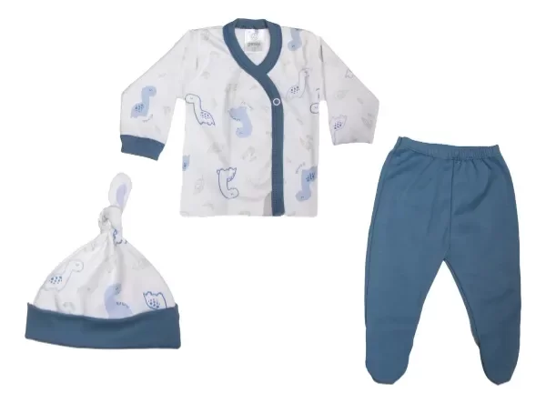 Producto - Conjunto Para Bebé Gamise Osito Celeste