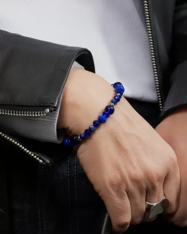 Producto - Pulsera Acero San Benito Azul Raquel - 1