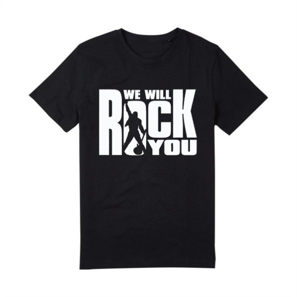 Producto - Remera Queen Wee Will Rock You Freddie Mercury