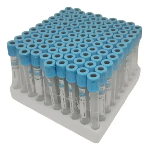 Producto - Tubos Citrato de Sodio Carestainer 3.8 9ML 100u PRP