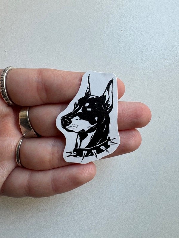 Producto - Sticker perro malo